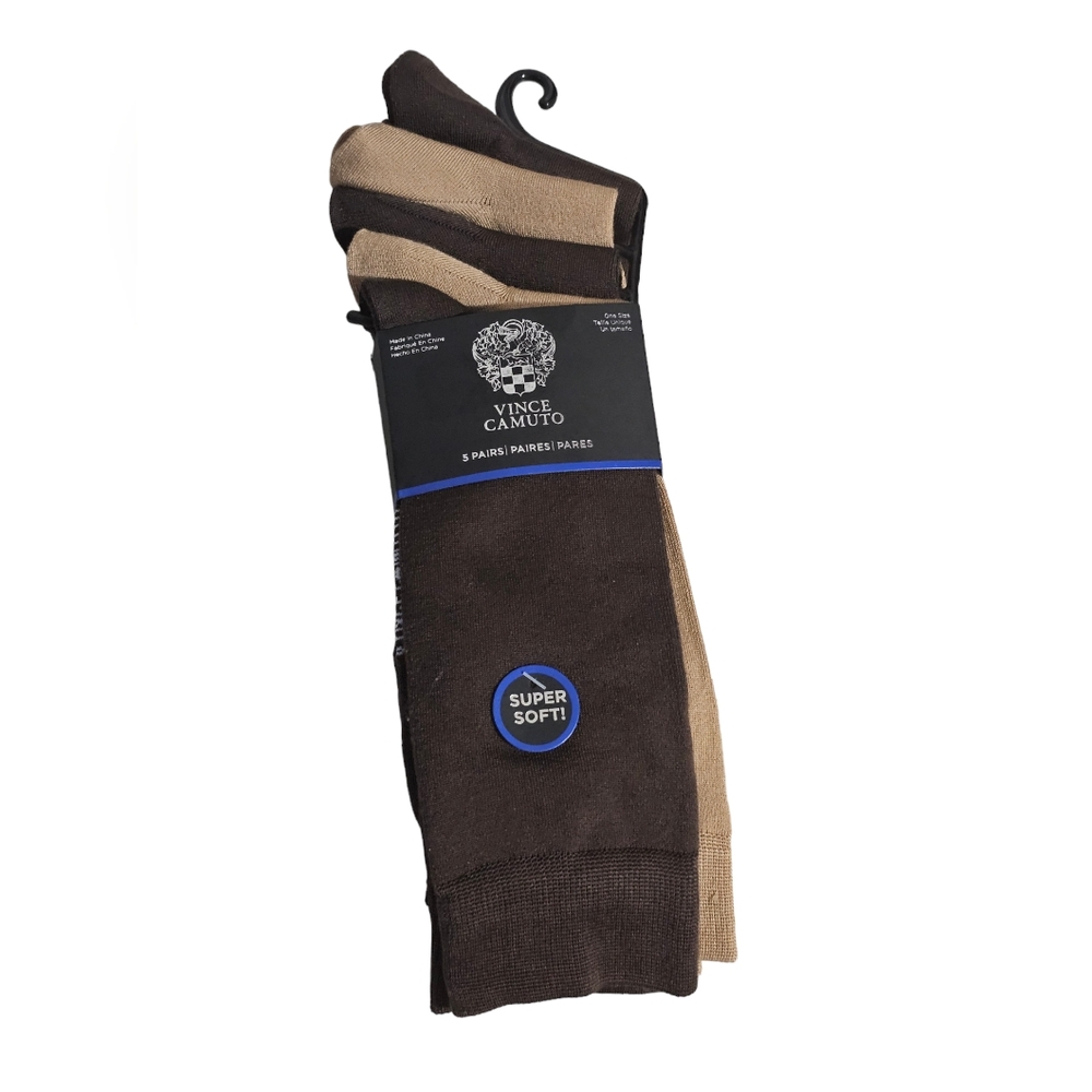 NWT Vince Camuto Men's 5 Pairs Sock One Size